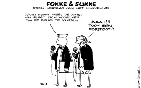 F&S doen verslag van het huwelijk (NEXT, vr, 16-07-10)