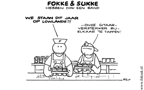 F&S hebben ook een band (NRC, za, 21-08-10)