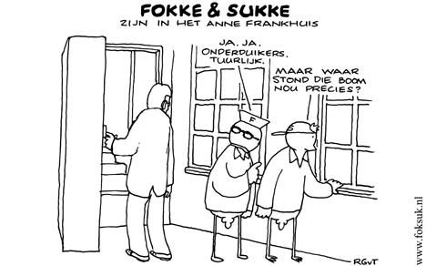 F&S zijn in het Anne Frankhuis (NEXT, wo, 25-08-10)