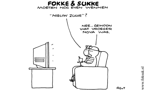 F&S moeten nog even wennen (NRC, ma, 06-09-10)