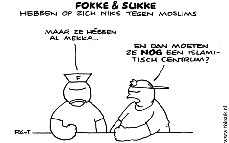 F&S hebben op zich niks tegen Moslims (NEXT, ma, 13-09-10)