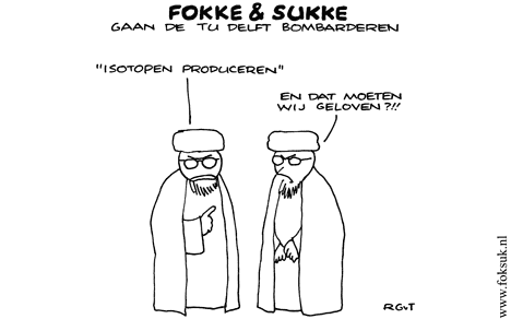 F&S gaan de TU Delft bombarderen (NRC, vr, 24-09-10)