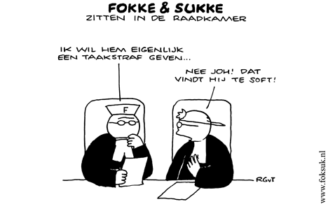 F&S zitten in de raadkamer (NRC, ma, 04-10-10)