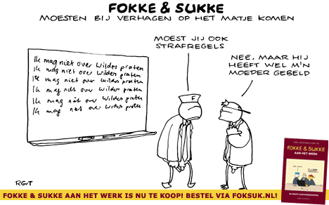 F&S moesten bij Verhagen op het matje komen (NRC, do, 07-10-10)