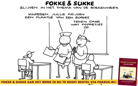 F&S blijven in het thema van de Boekenweek (NRC, vr, 08-10-10)