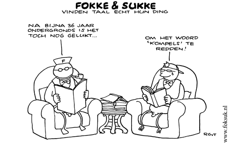 F&S vinden taal echt hun ding (NRC, wo, 13-10-10)