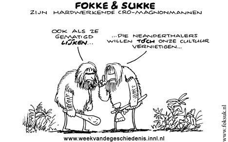 F&S zijn hardwerkende cro-magnonmannen (NRC, do, 21-10-10)