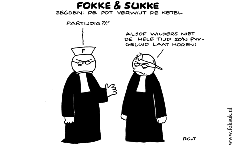 F&S zeggen: de pot verwijt de ketel (NEXT, ma, 25-10-10)