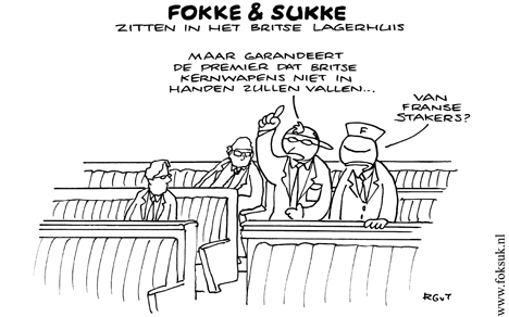 F&S zitten in het britse lagerhuis (NRC, di, 02-11-10)