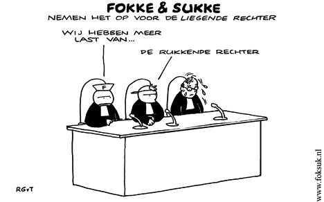 F&S nemen het op voor de liegende rechter (NRC, za, 06-11-10)