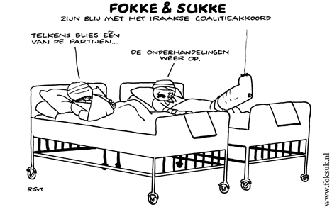 F&S zijn blij met het Iraakse coalitieakkoord (NRC, ma, 08-11-10)