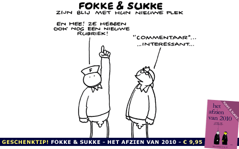 F&S zijn blij met hun nieuwe plek (NRC, ma, 15-11-10)