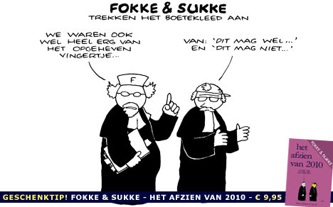 F&S trekken het boetekleed aan (NRC, wo, 24-11-10)
