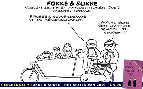 F&S voelen zich niet aangesproken door Martin Bosma (NRC, do, 25-11-10)
