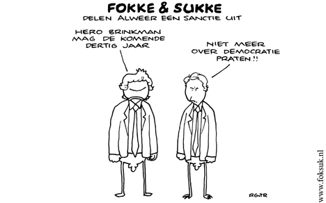 F&S delen alweer een sanctie uit (NRC, vr, 26-11-10)