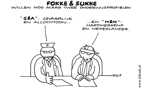 F&S willen nog maar twee onderwijsprofielen (NRC, di, 07-12-10)