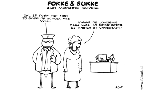 F&S zijn moderne ouders (NRC, do, 09-12-10)