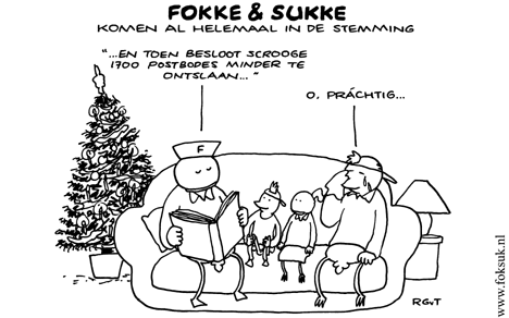 F&S komen al helemaal in de stemming (NRC, do, 16-12-10)