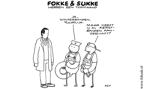 F&S hebben een topmaand (NRC, ma, 20-12-10)