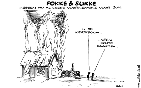 F&S hebben nu al goede voornemens voor 2011 (NRC, di, 28-12-10)