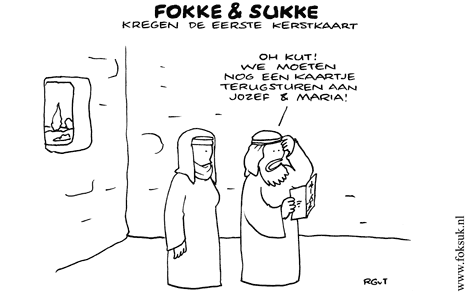 F&S kregen de eerste kerstkaart (NRC, vr, 31-12-10)