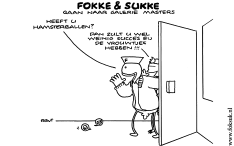 F&S gaan naar Galerie Masters (NRC, vr, 07-01-11)