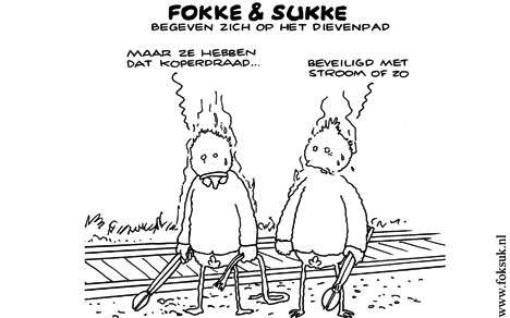 F&S begeven zich op het dievenpad (NRC, za, 08-01-11)