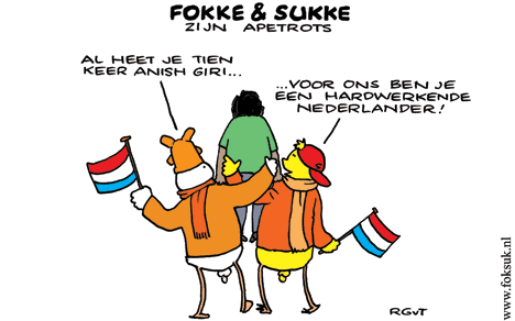 F&S zijn apetrots (NRC, wo, 19-01-11)