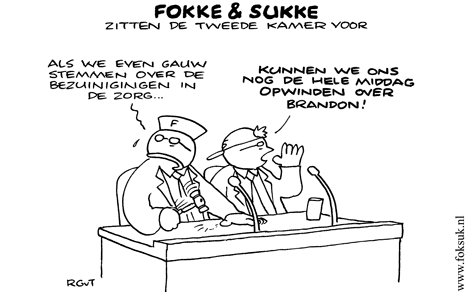 F&S zitten de tweede kamer voor (EXTRA, wo, 19-01-11)