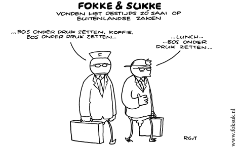F&S vonden het destijds zó saai op Buitenlandse Zaken
