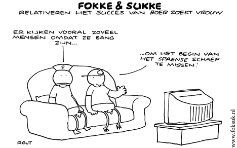 F&S relativeren het succes van Boer Zoekt Vrouw (DWDD, ma, 24-01-11)