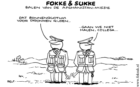 F&S balen van de Afghanistan-missie (NRC, di, 25-01-11)