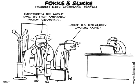 F&S hebben een enorme kater (NEXT, di, 01-02-11)