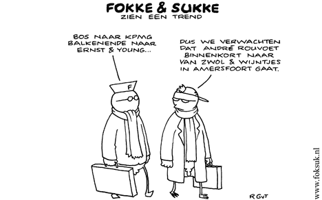 F&S zien een trend (NRC, di, 01-02-11)