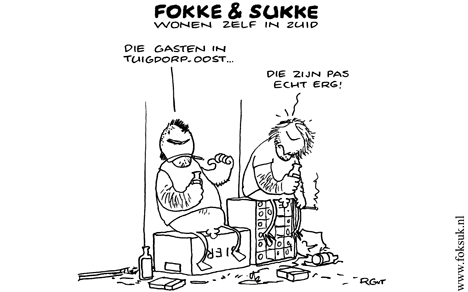 F&S wonen zelf in zuid (NRC, vr, 11-02-11)