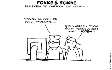 F&S bekeken de cartoon op joop.nl (NRC, di, 15-02-11)