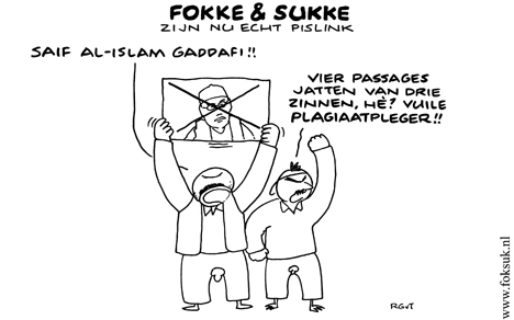 F&S zijn nu echt pislink (NRC, vr, 25-02-11)
