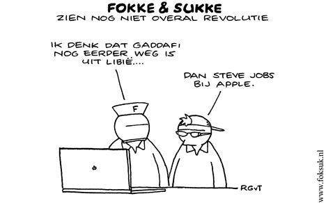 F&S zien nog niet overal revolutie (NRC, do, 03-03-11)