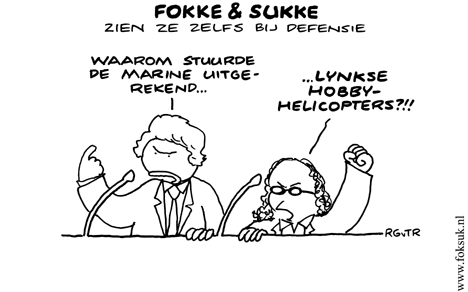 F&S zien ze zelfs bij defensie (NRC, vr, 04-03-11)