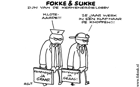 F&S zijn van de kernenergielobby (NEXT, ma, 14-03-11)
