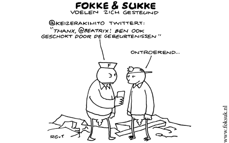 F&S voelen zich gesteund (NRC, wo, 16-03-11)