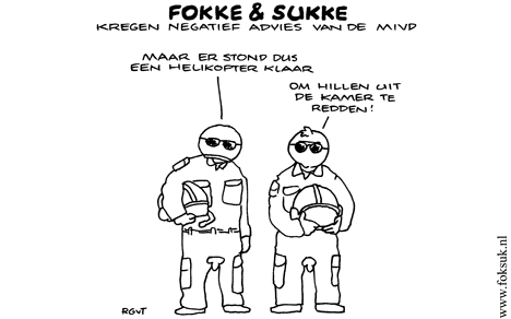 F&S kregen negatief advies van de MIVD (NRC, wo, 30-03-11)