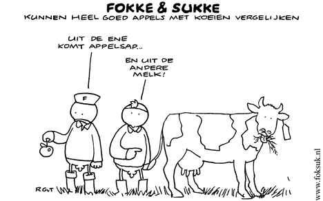 F&S kunnen heel goed appels met koeien vergelijken (DWDD, di, 29-03-11)