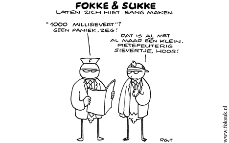 F&S laten zich niet bang maken (NRC, za, 02-04-11)