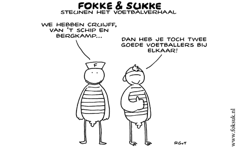 F&S steunen het voetbalverhaal (NRC, do, 31-03-11)