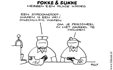 F&S hebben een ruige kroeg (NRC, ma, 04-04-11)