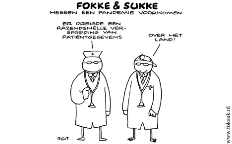 F&S hebben een pandemie voorkomen (NRC, wo, 06-04-11)