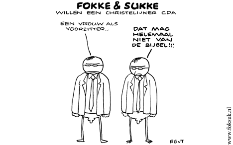 F&S willen een christelijker CDA (DWDD, ma, 04-04-11)