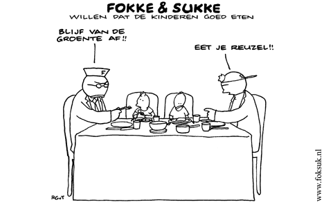 F&S willen dat de kinderen goed eten (NRC, di, 19-04-11)