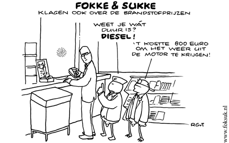 F&S klagen ook over de brandstofprijzen (NEXT, di, 26-04-11)